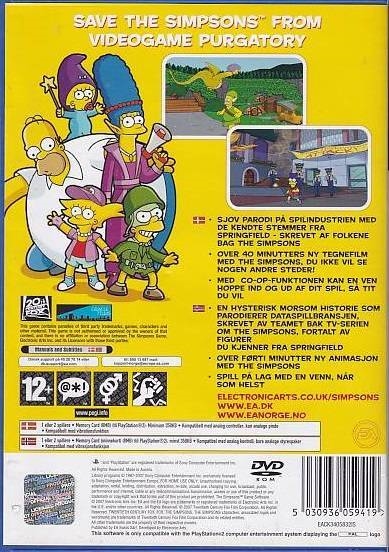 The Simpsons Game - PS2 (Genbrug)